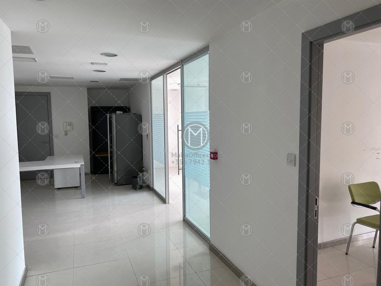 200m2 Furnished Office for Rent in Birkirkara - (1)