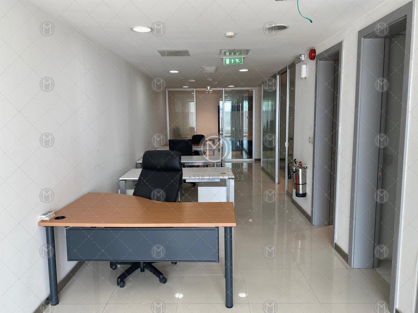 200m2 Furnished Office for Rent in Birkirkara - (1)