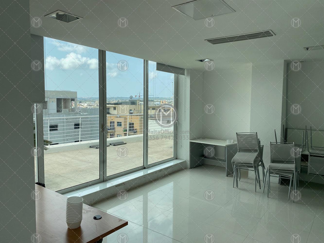 200m2 Furnished Office for Rent in Birkirkara - (1)