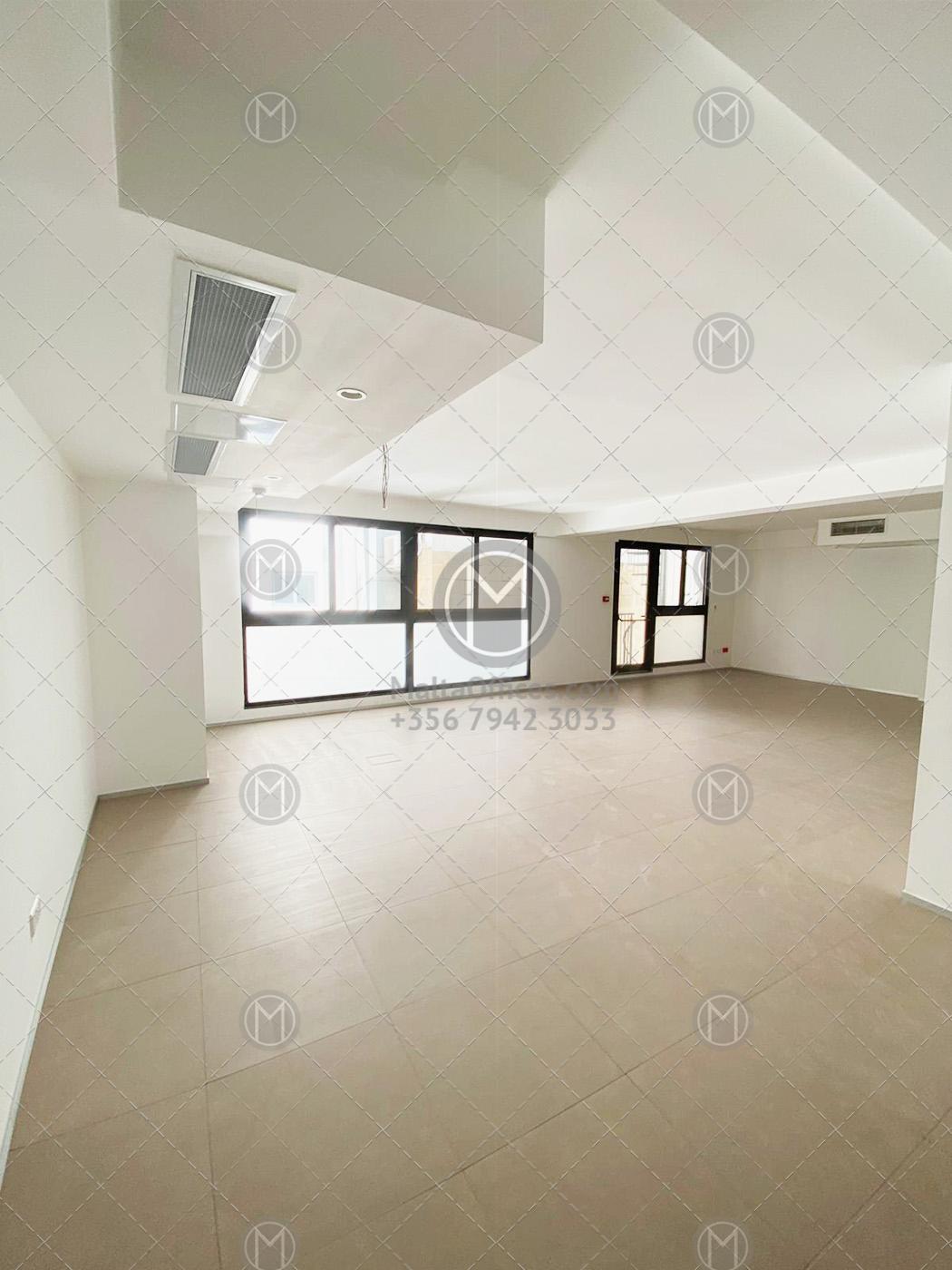 5th Floor Sliema Office for Rent (195m2)