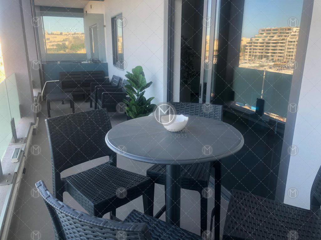 Furnished Seafront Office at Pieta Marina - (1)