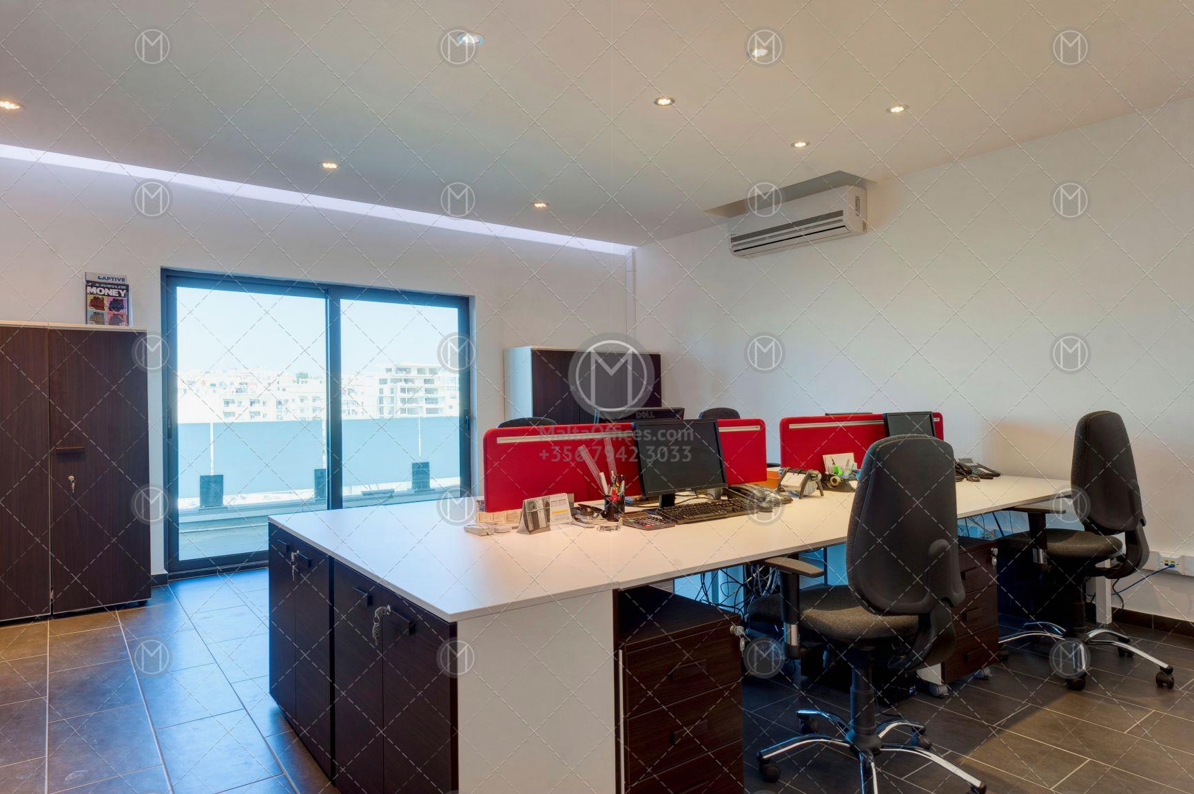 Seafront Office For Rent at Msida Marina