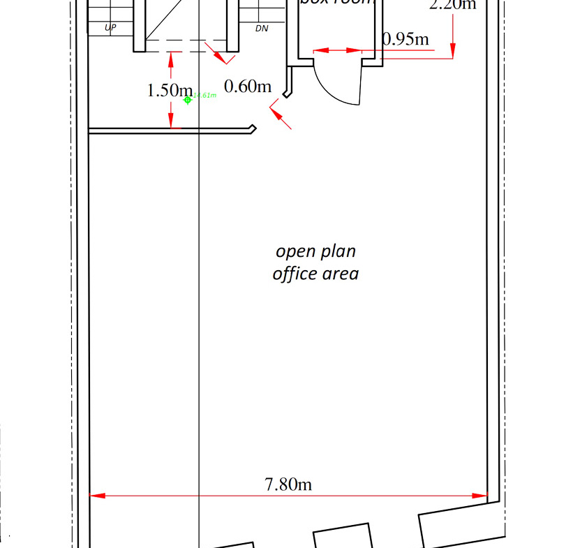 Sliema Office Building for Rent - 4th-Floor-Plans