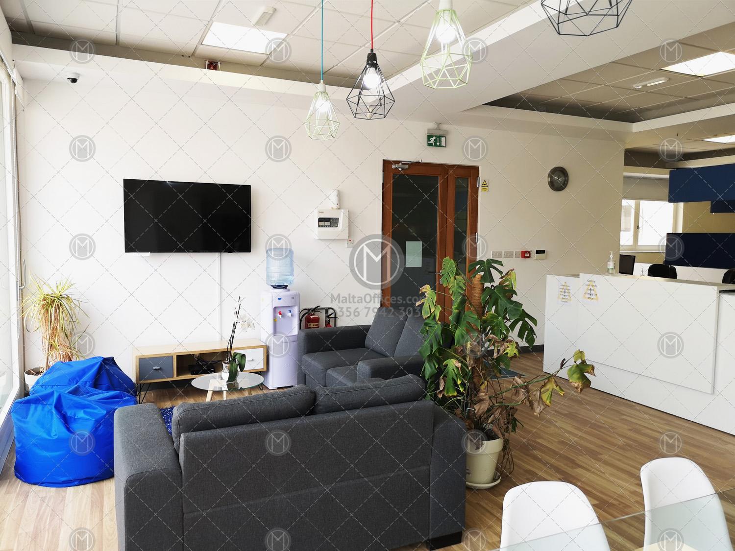 Furnished Office in Sliema for lease