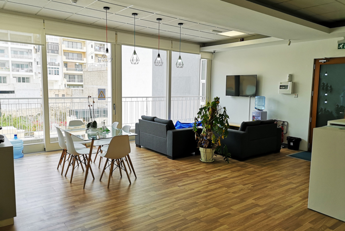 Furnished Office in Sliema for lease