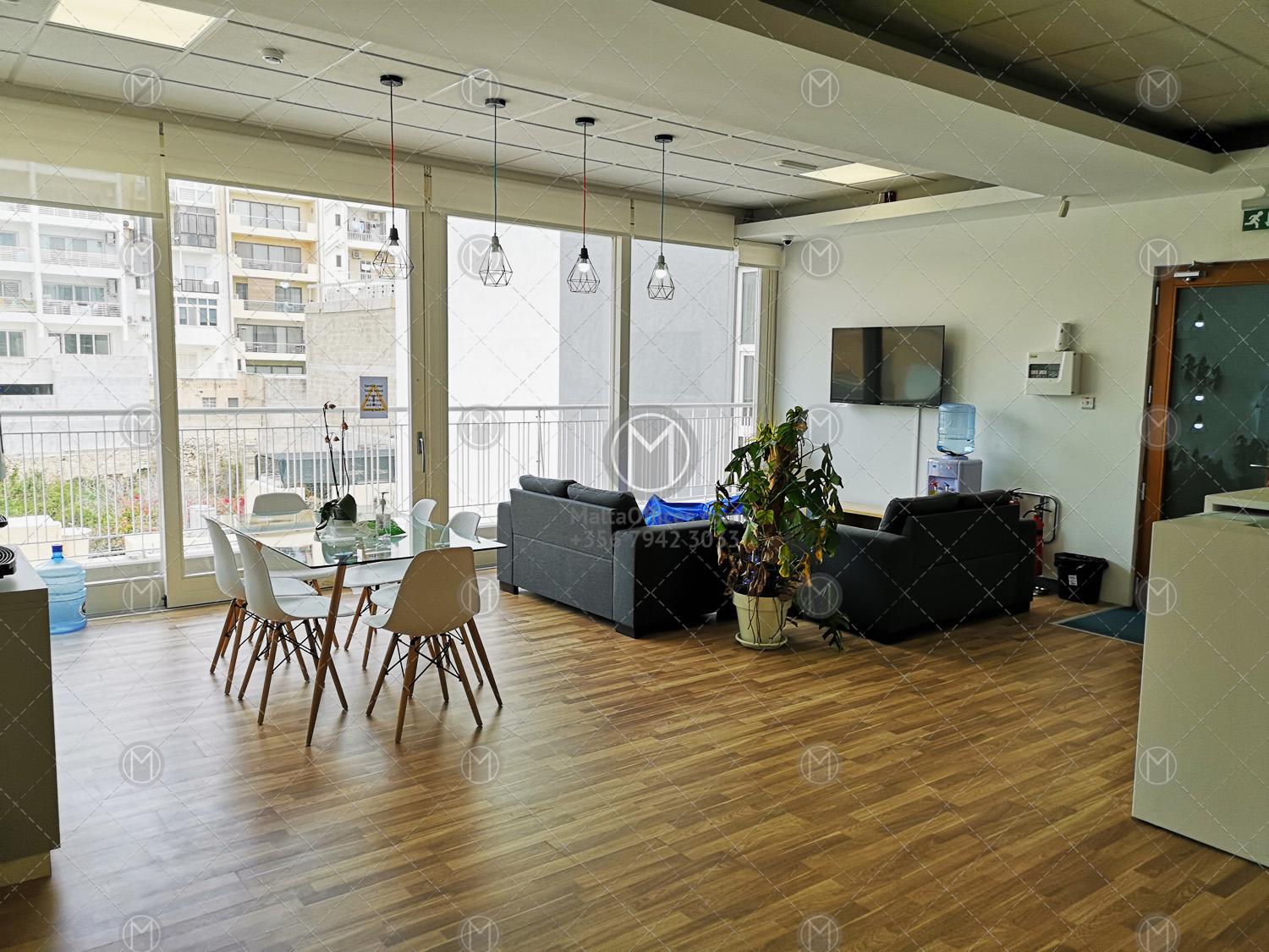 Furnished Office in Sliema for lease