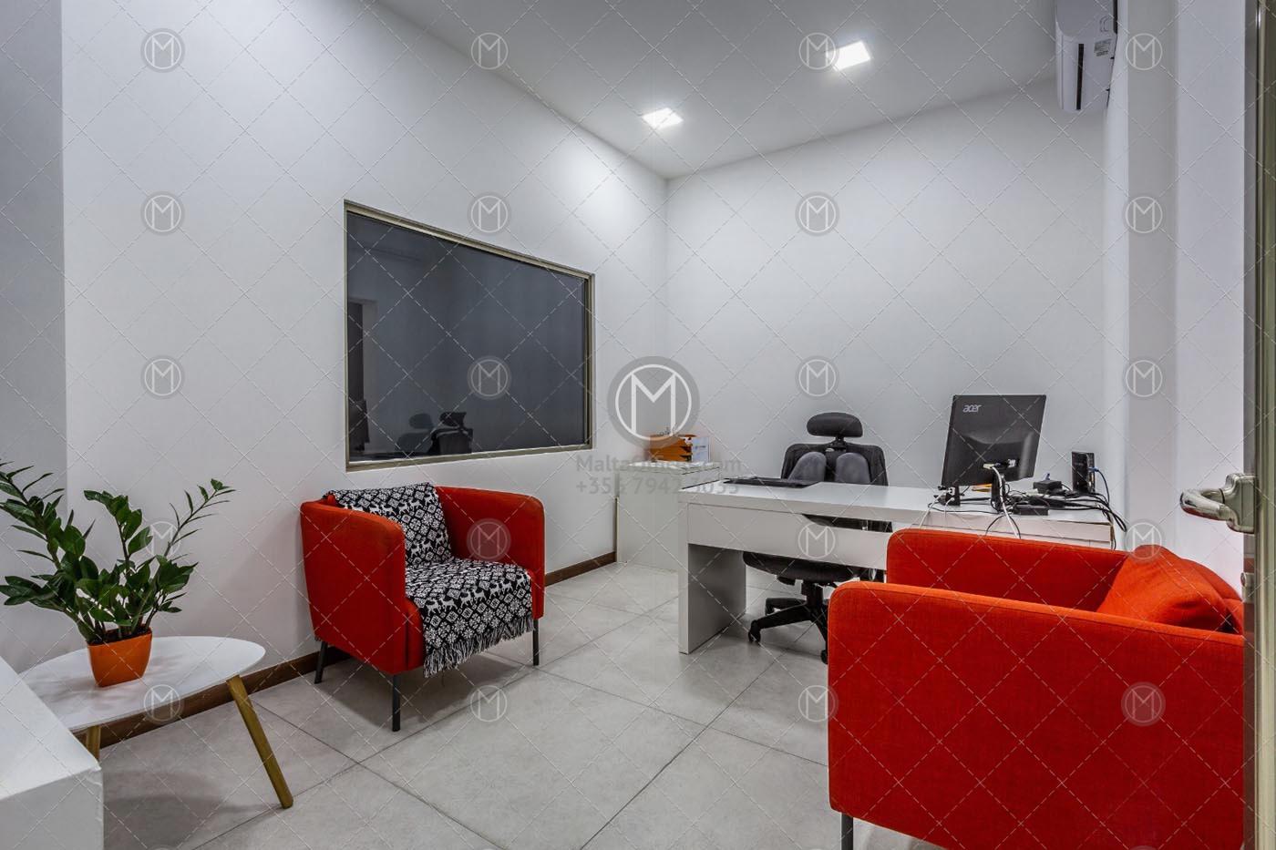 Outstanding Sliema Seafront Office to let