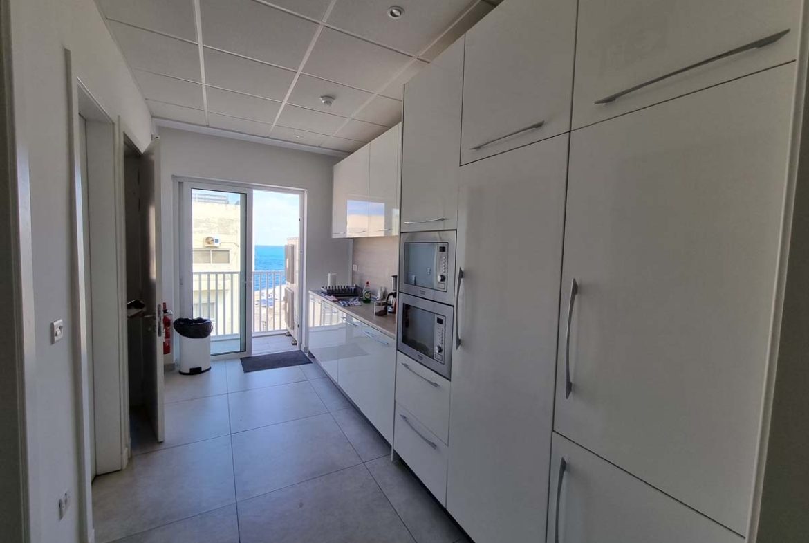 Penthouse Office In Sliema