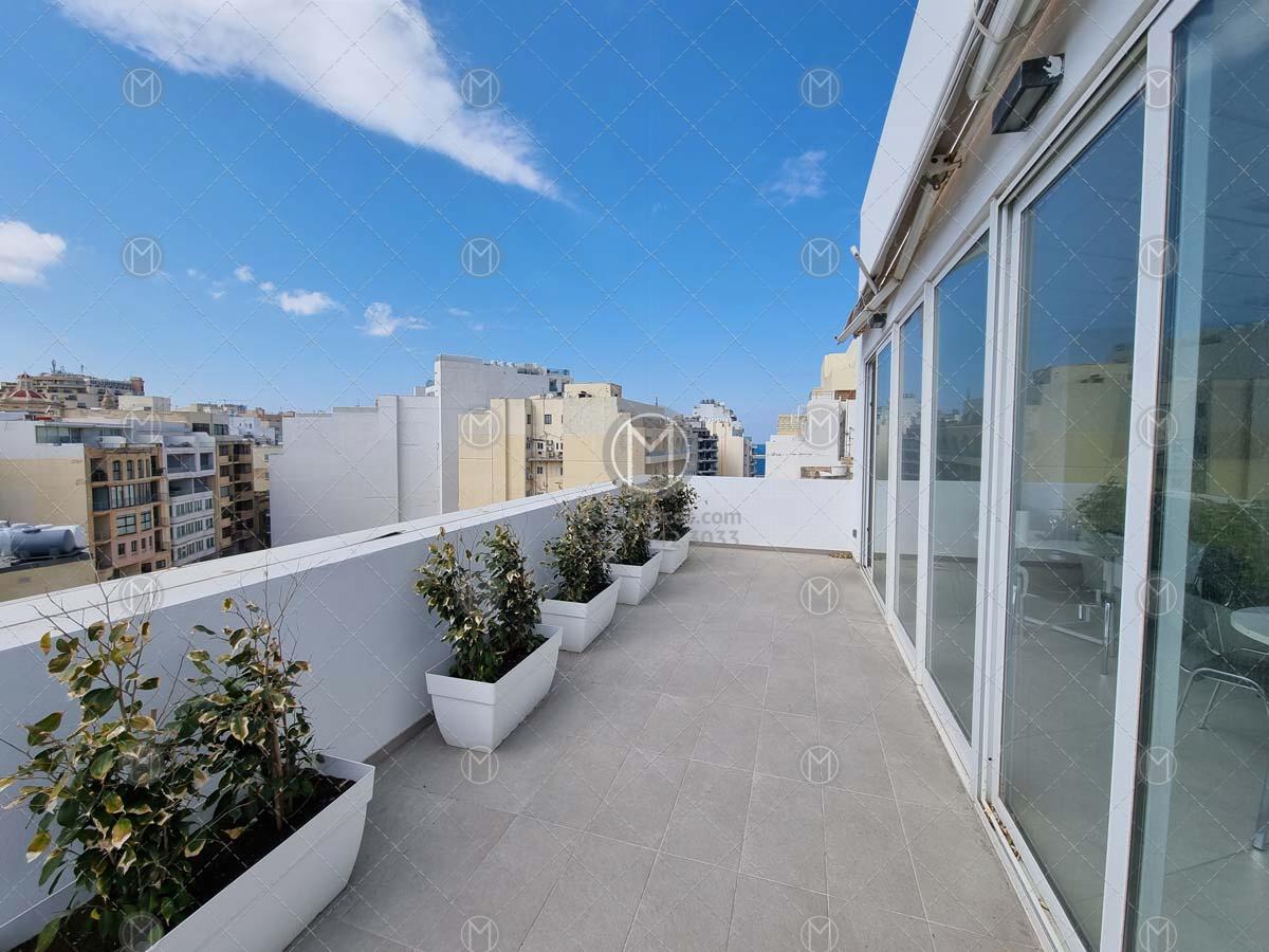 Penthouse Office In Sliema