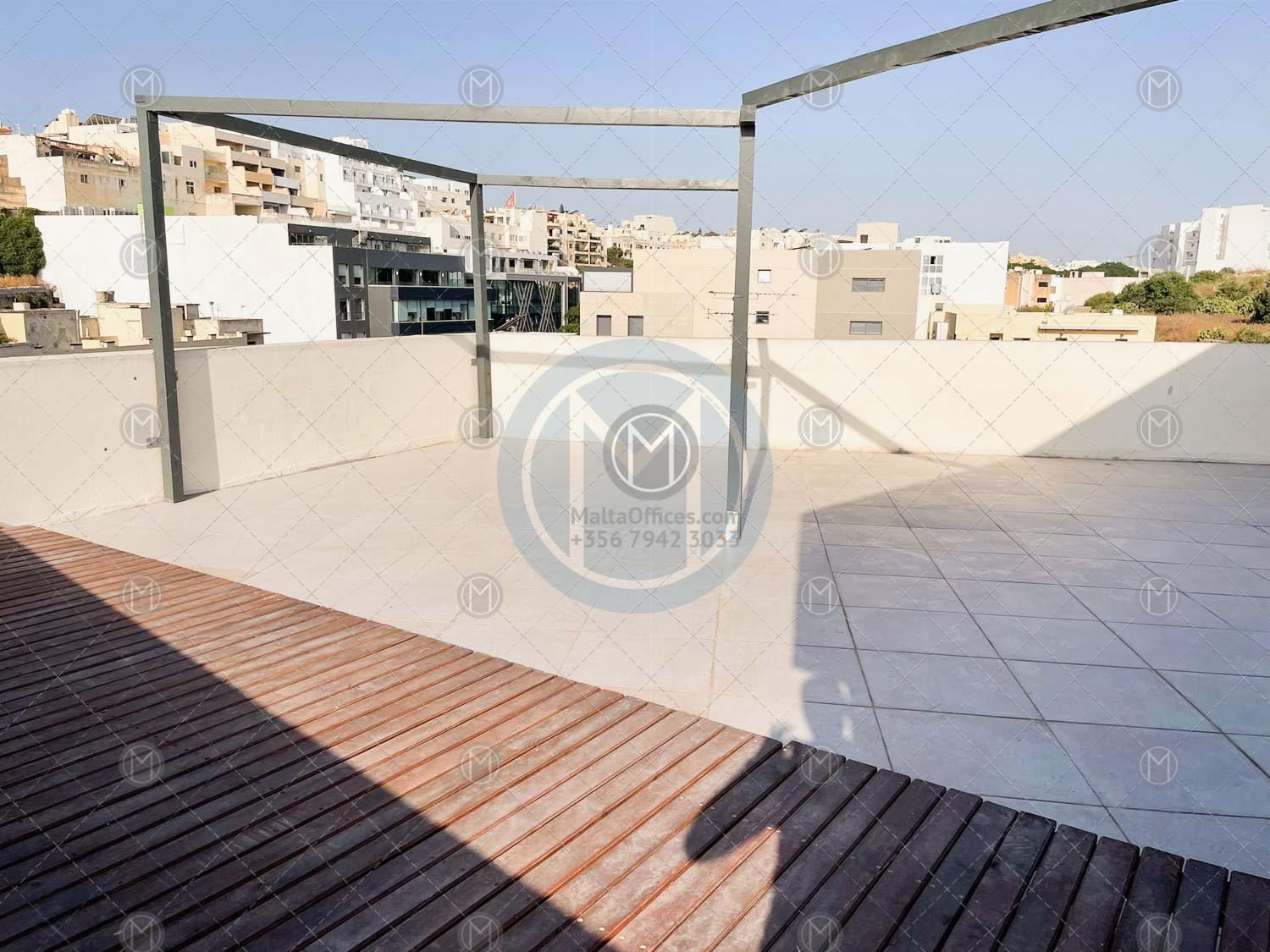Penthouse Office For Rent in Msida