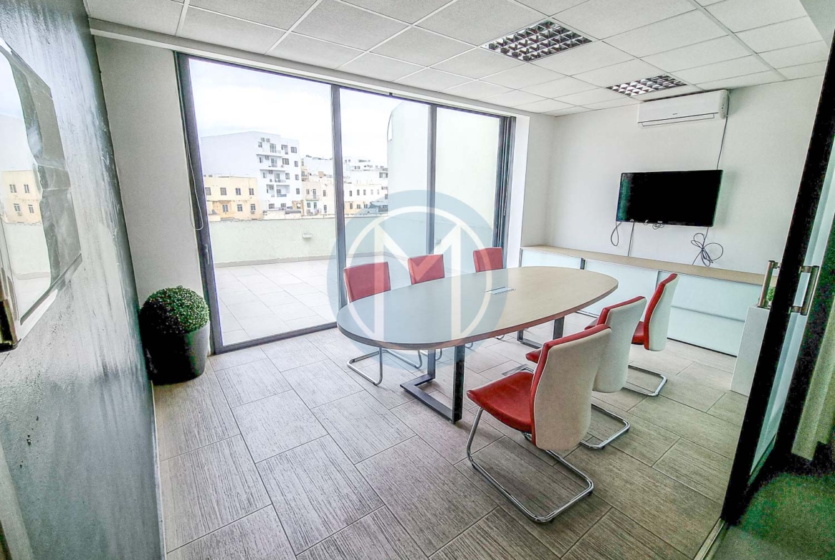 Penthouse Office in Gzira for Lease