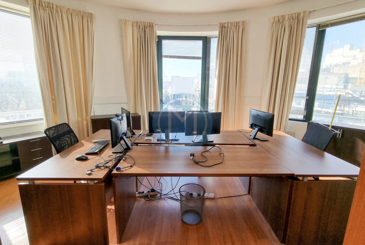 Corner Ta' Xbiex Office For Lease