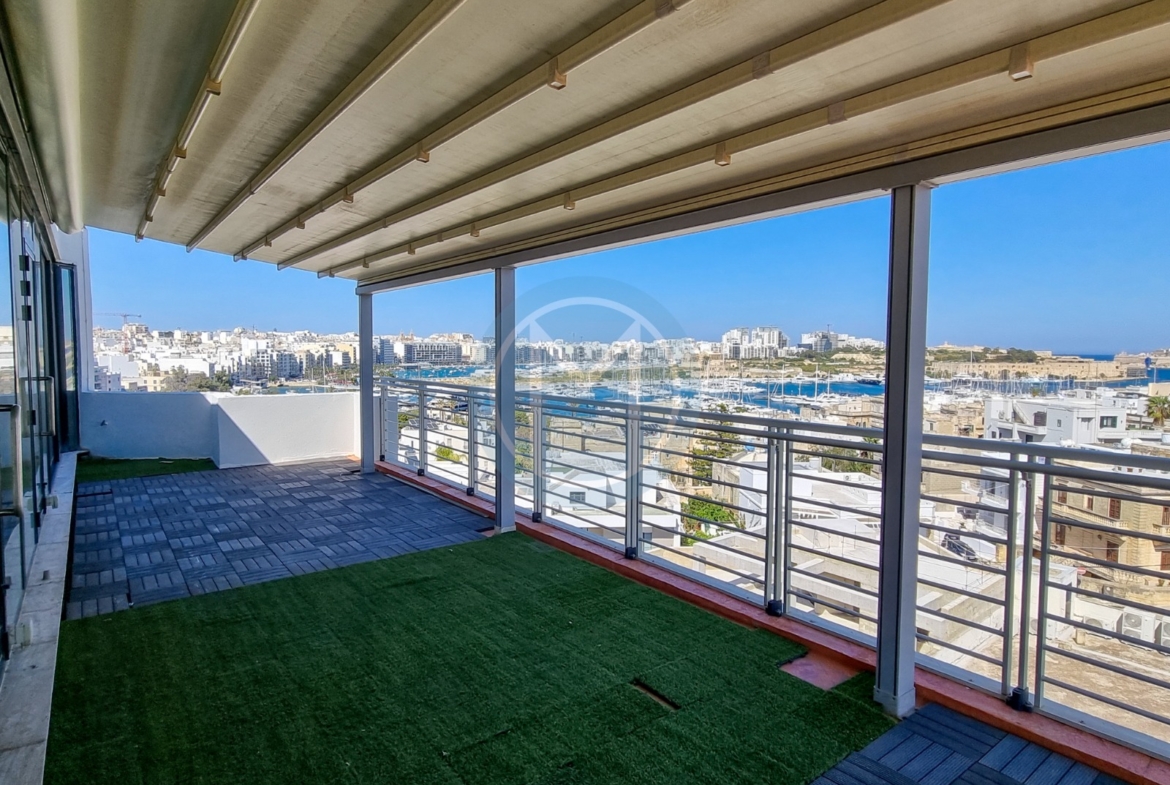 Ta' Xbiex Penthouse Office To Let