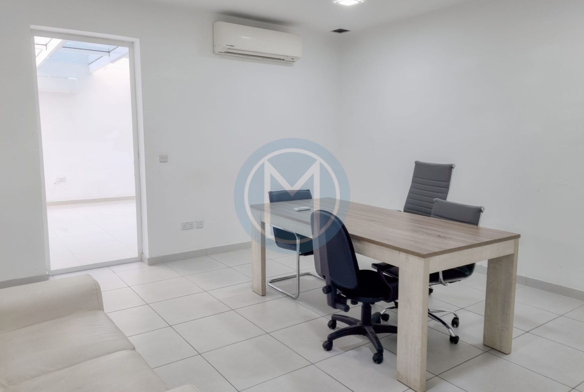 200 SQM Sliema Office To Let