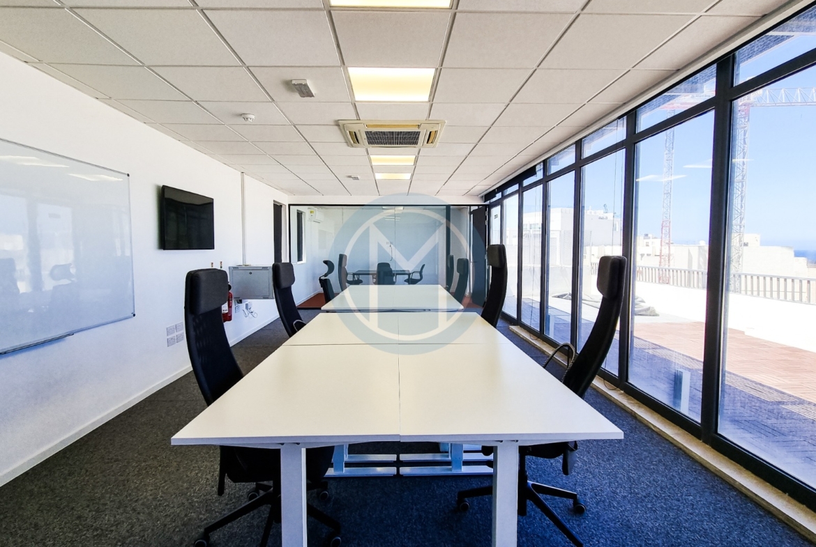 Sliema Penthouse Office with Terrace