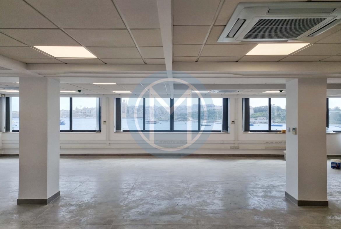Seafront Office For Rent in Sliema