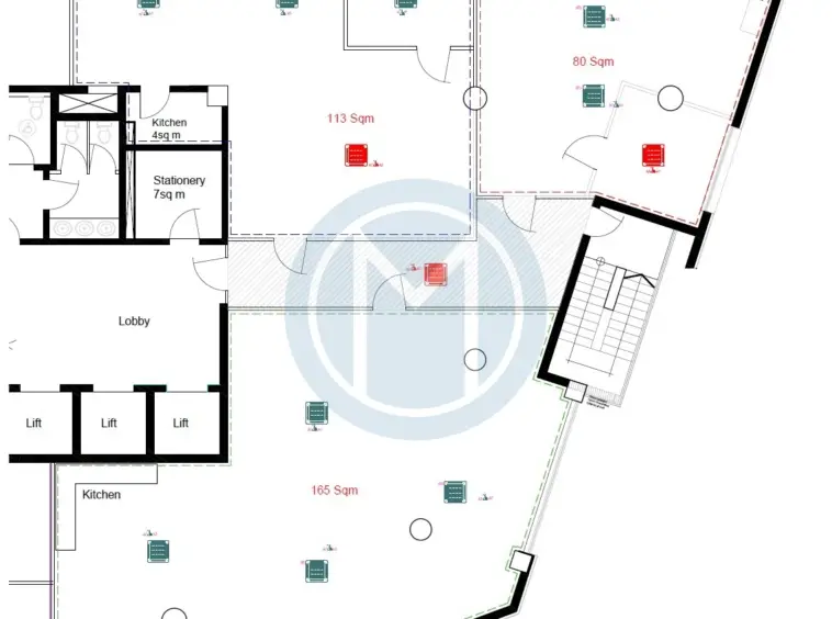 Office For Rent in St Julian's - Plan