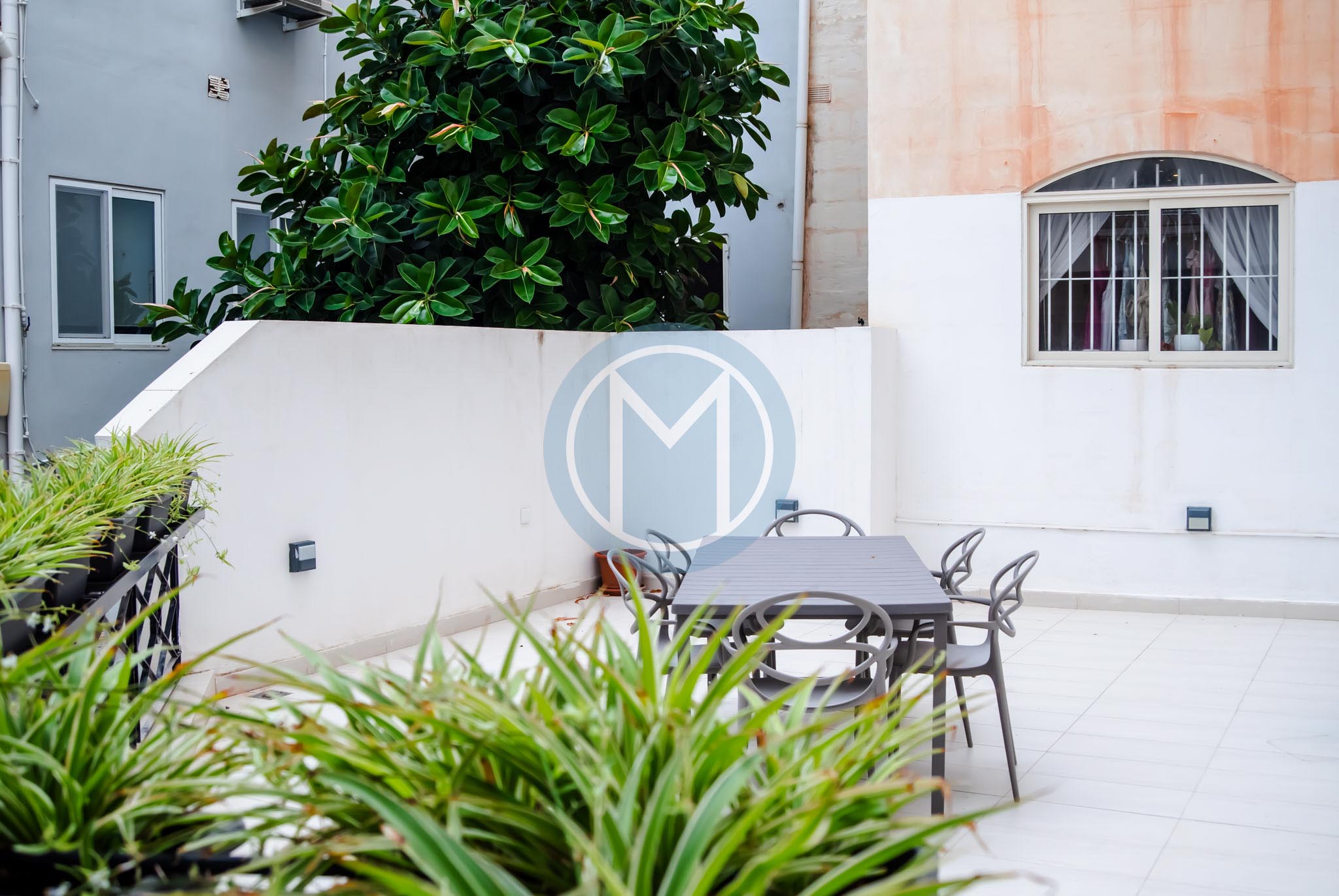 Furnished Gzira Office With Terrace