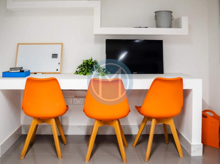 Furnished Gzira Office With Terrace