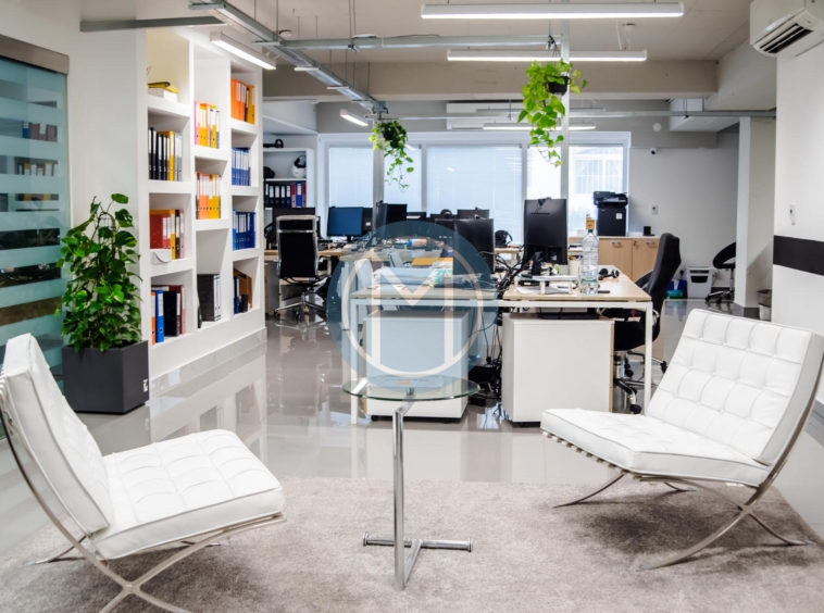 Furnished Gzira Office With Terrace