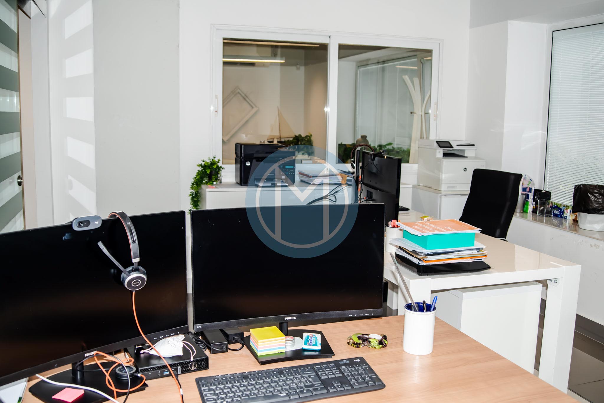 Furnished Gzira Office With Terrace