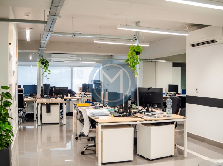 Furnished Gzira Office With Terrace