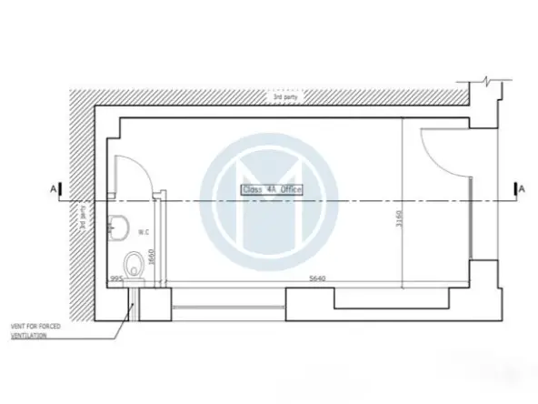 Msida Commercial To Let - Plan
