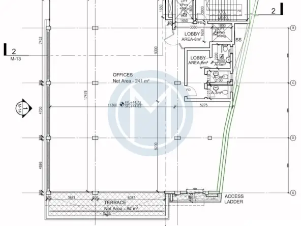 St Julians Offices To Let - Plan