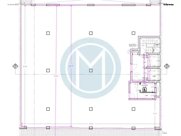 Ta' Xbiex Penthouse Office - Plan