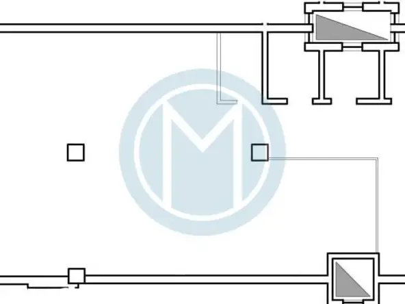 136 SQM Sliema Office for rent - Plan