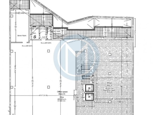 265 SQM Office Space To Let - Plan