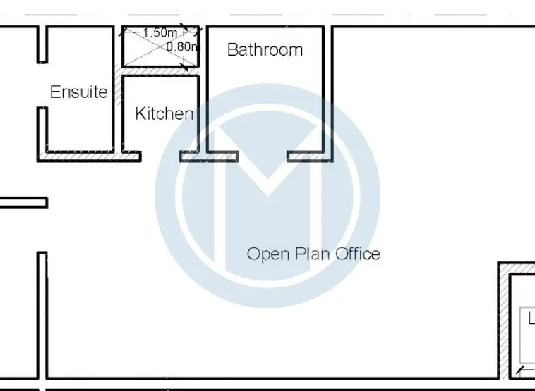 Commercial Office in Mosta -Plan