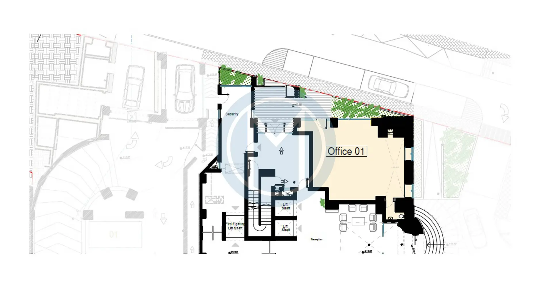 Sliema office with own entrance