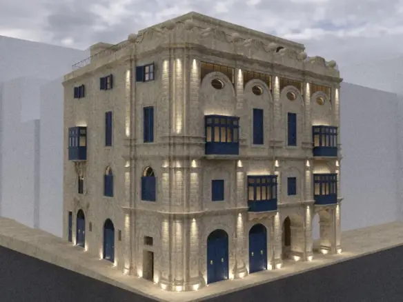 Seafront Valetta Palazzo For Rent