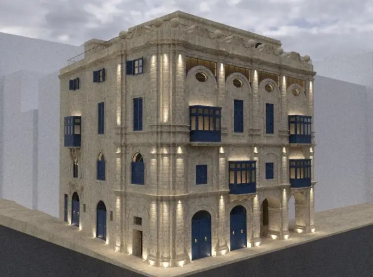 Seafront Valetta Palazzo For Rent