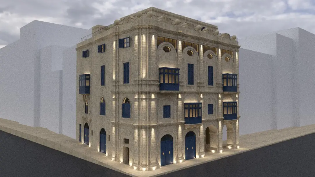 Seafront Valetta Palazzo For Rent