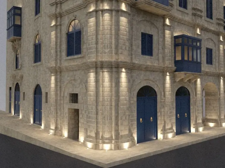 Seafront Valetta Palazzo For Rent