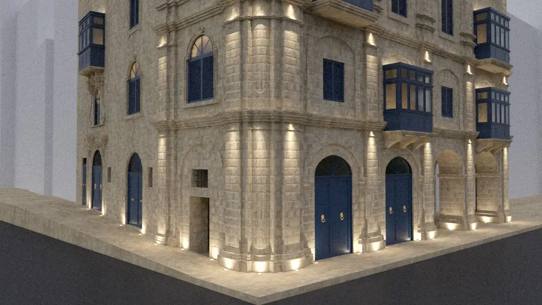 Seafront Valetta Palazzo For Rent