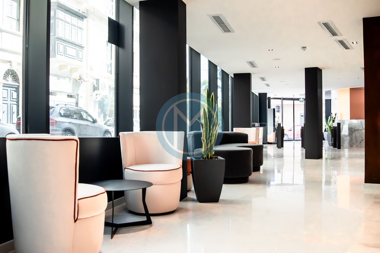 Ta Xbiex Office in Corner Building