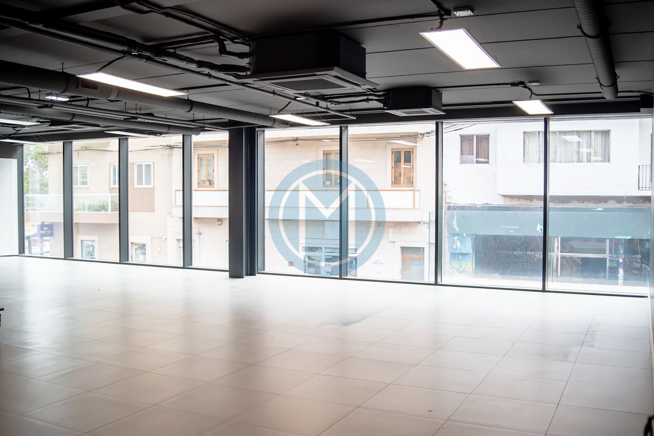 Ta Xbiex Office in Corner Building