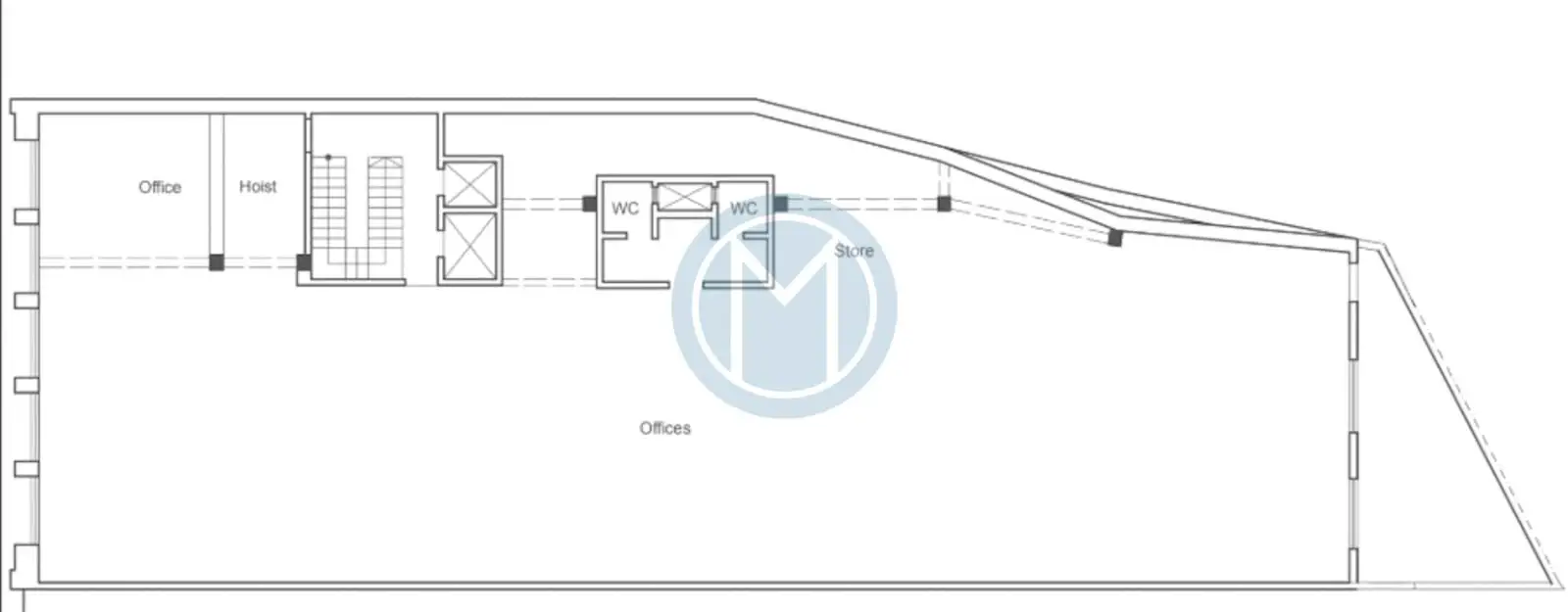 500 SQM Office in Gzira - Plan 500 SQM Office in Gzira - Plan
