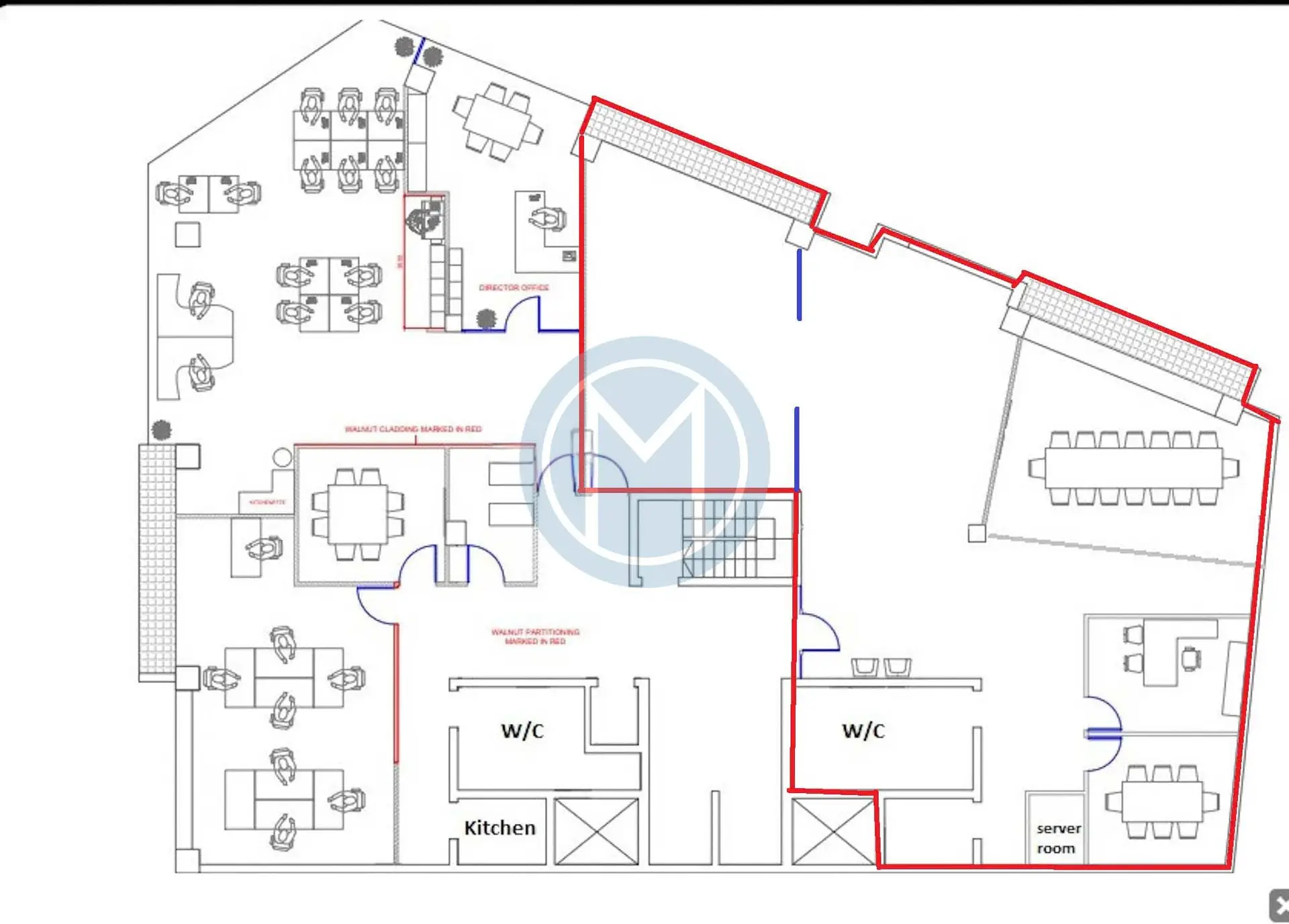 250 SQM St Julian's Office To Let - Plan 250 SQM St Julian's Office To Let - Plan