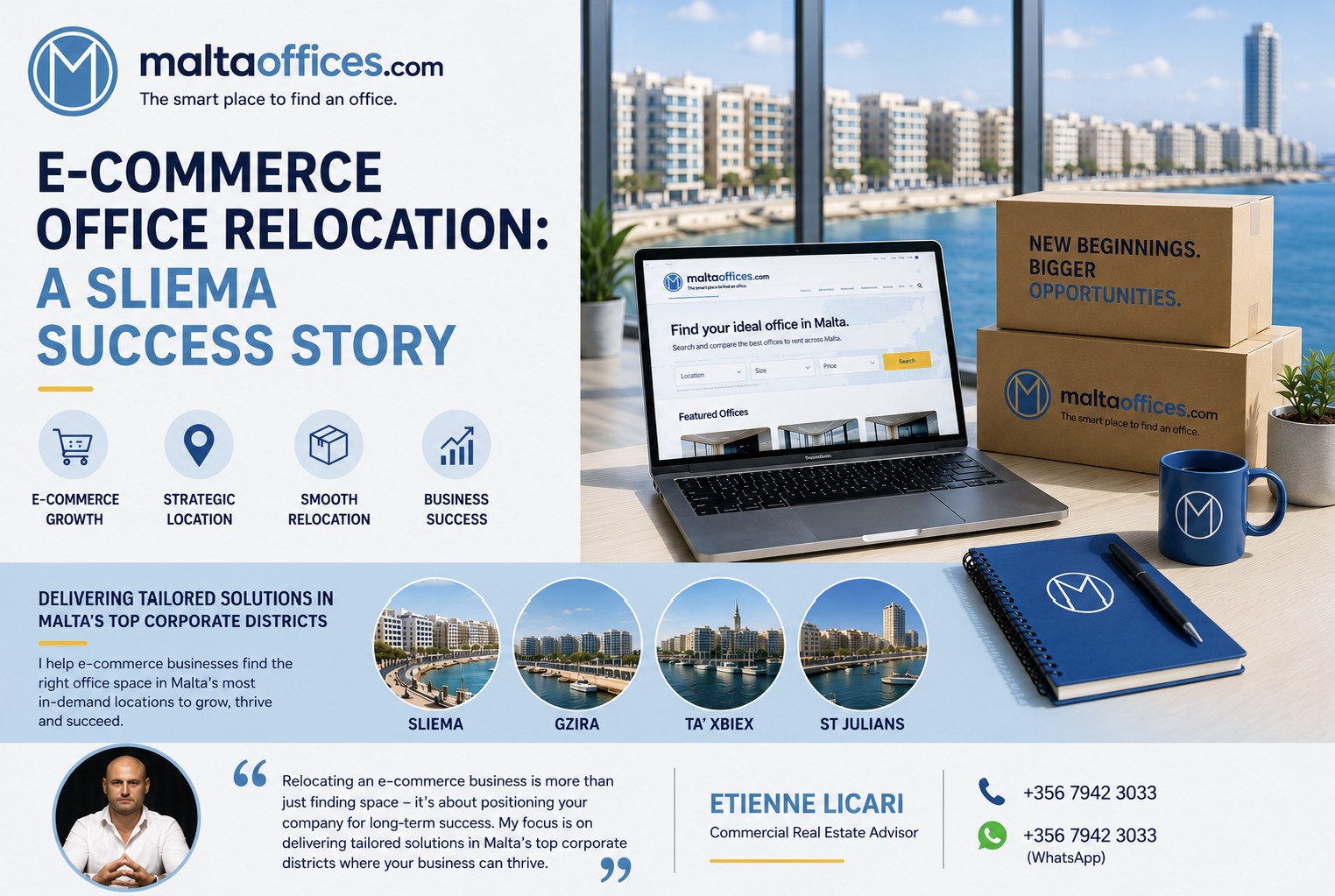 E-Commerce Sliema Office Relocation