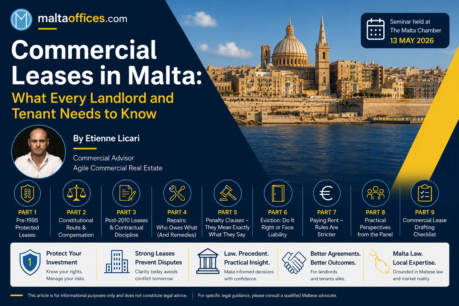 Commercial Leases in Malta - Landlords & Tenants