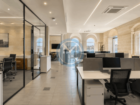 Ta' Xbiex Villa Office To Let