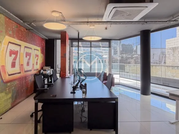 110 SQM Office with Terrace for Rent in St Julian's