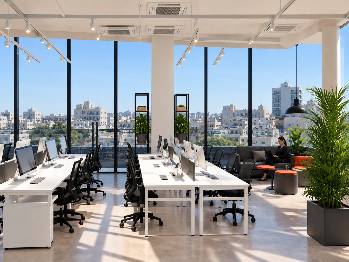 70-Person Office with Reception in Sliema 70-Person Office with Reception in Sliema
