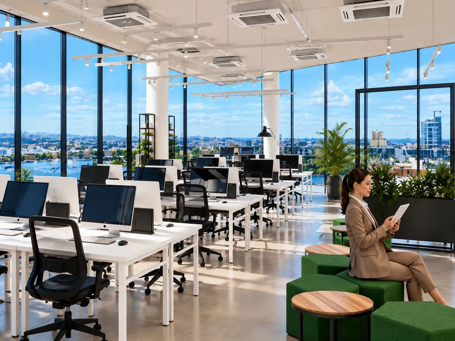 70-Person Office with Reception in Sliema 70-Person Office with Reception in Sliema